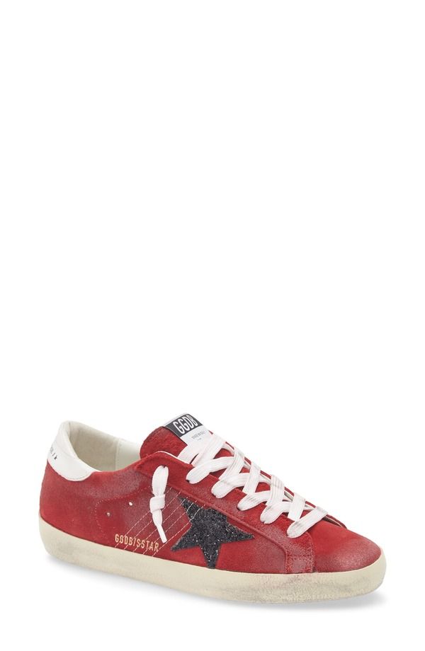ゴールデングース レディース シューズ スニーカー Golden Goose SuperStar Low Top Sneakered Black White ホワイト