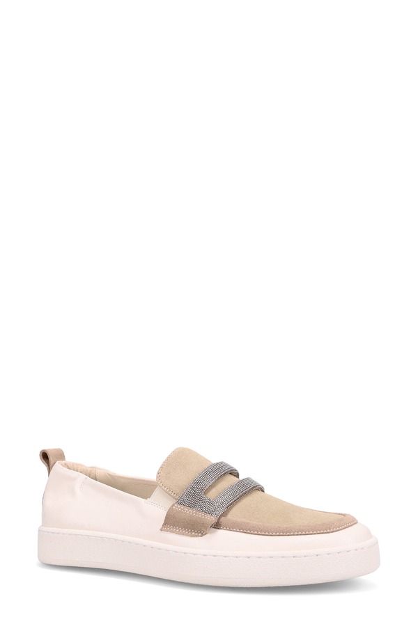 ロンホワイト レディース シューズ スリッポン・ローファー Ron White Orlean Loafer Fawn