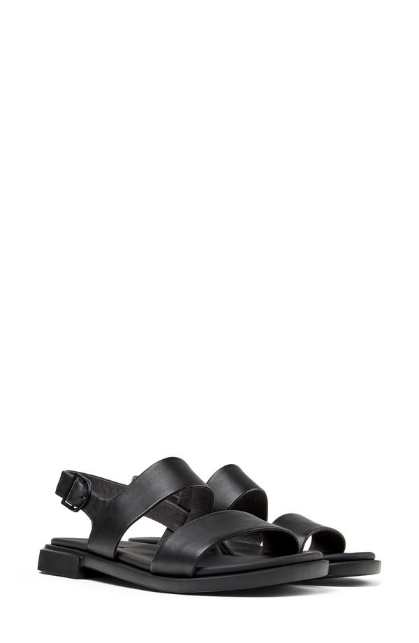 カンペール レディース シューズ ヒール サンダル Camper Edy Slingback Sandal Black ブラック