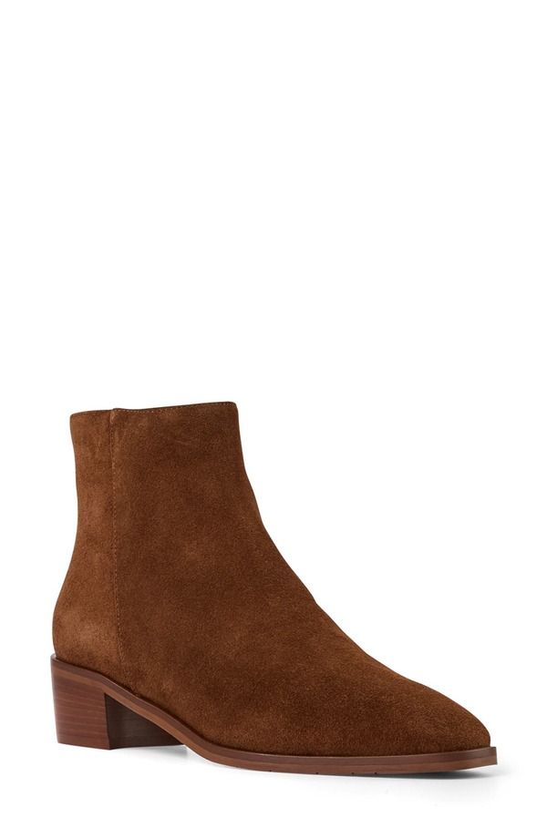 アクアタリア レディース シューズ ブーツ・レインブーツ スエード Aquatalia Reeta Luxe Weatherproof Suede Bootie Brandy Suede