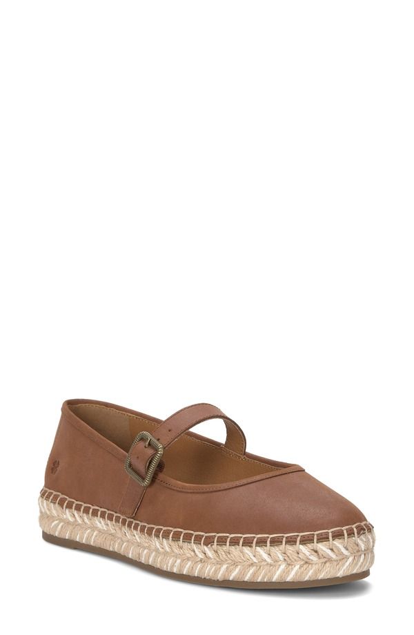 ラッキーブランド レディース シューズ サンダル Lucky Brand Orlyna Espadrille Mary Jane Flat Hazelnut Summer Haze
