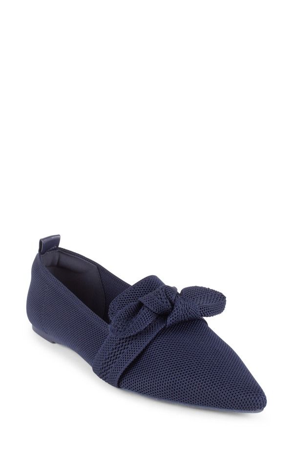 タハリ レディース シューズ パンプス Tahari Venice Flat Dark Navy ネイビー