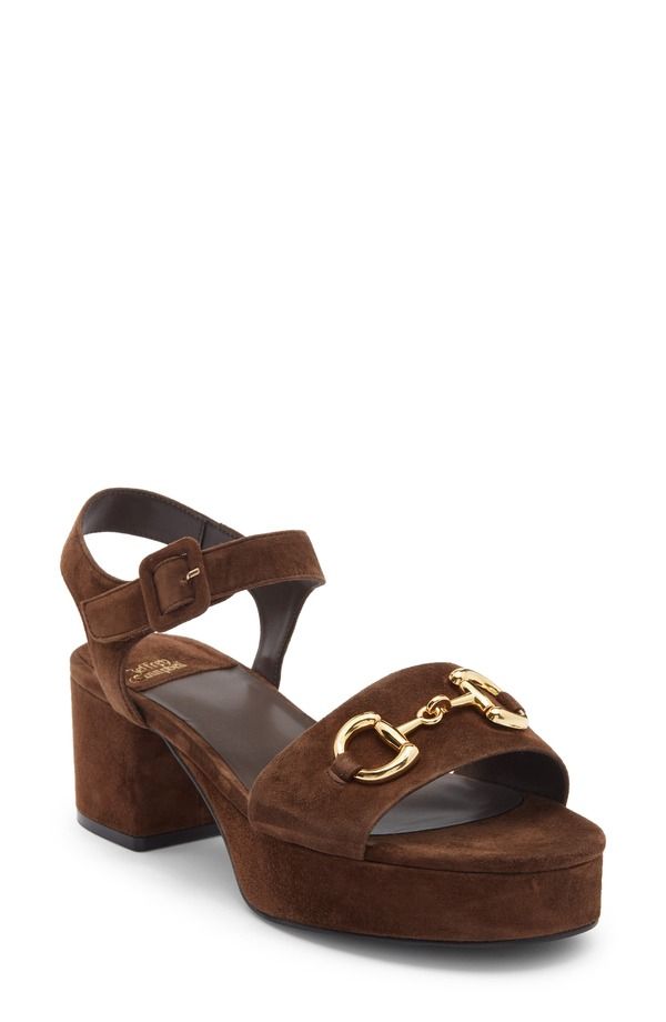 ジェフリー キャンベル レディース シューズ ヒール プラットフォーム サンダル Jeffrey Campbell Timeless 2 Platform Sandal Espresso Suede Gold ゴールド