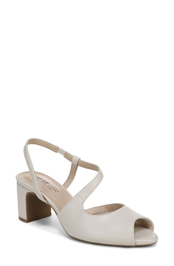 ライフストライド レディース シューズ ヒール サンダル LifeStride Theo Slingback Sandal Bone
