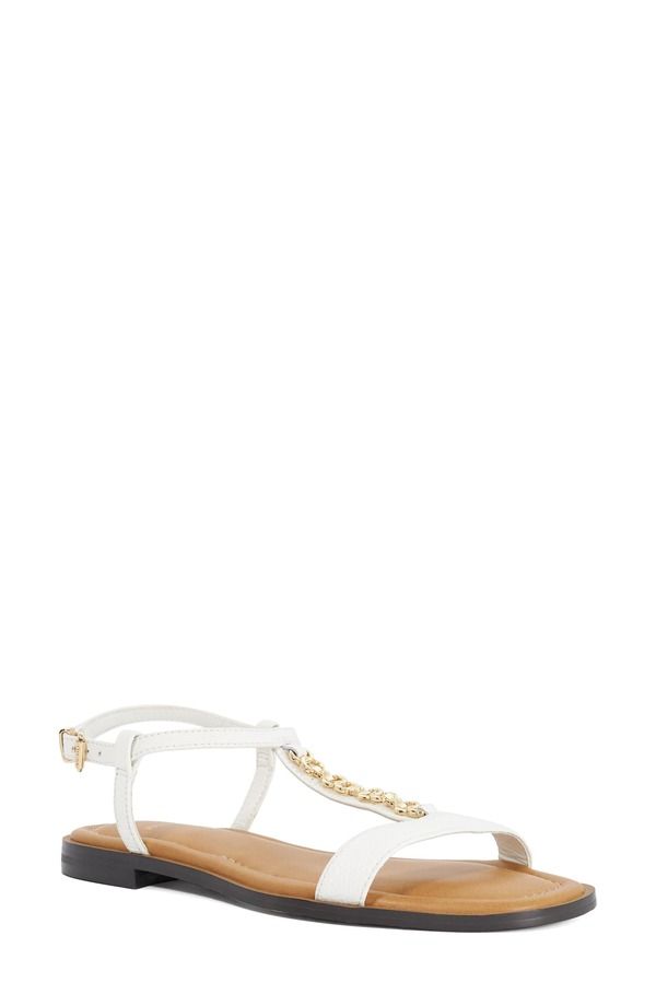 デューンロンドン レディース シューズ サンダル アンクル Dune London Lollipops Ankle Strap Sandal White ホワイト