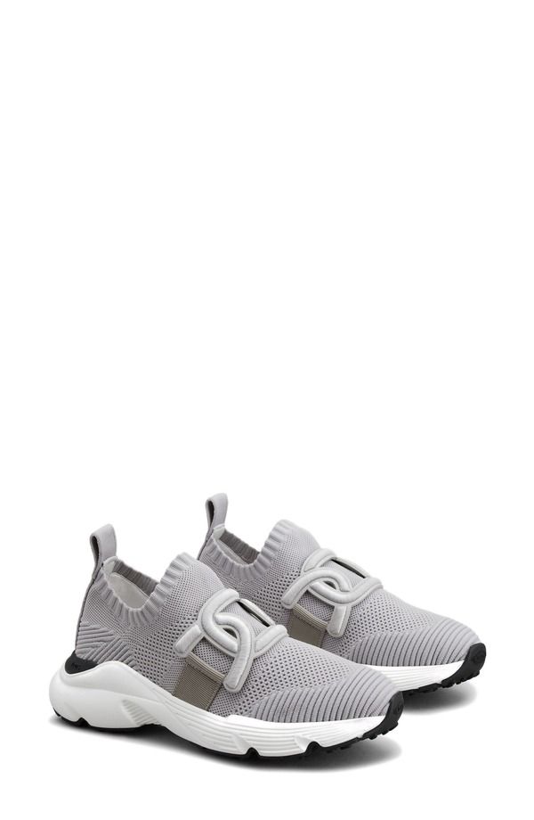 トッズ レディース シューズ スニーカー ニット Tods Kate Knit SlipOn Sneaker Pearl Grey パール 86,240円