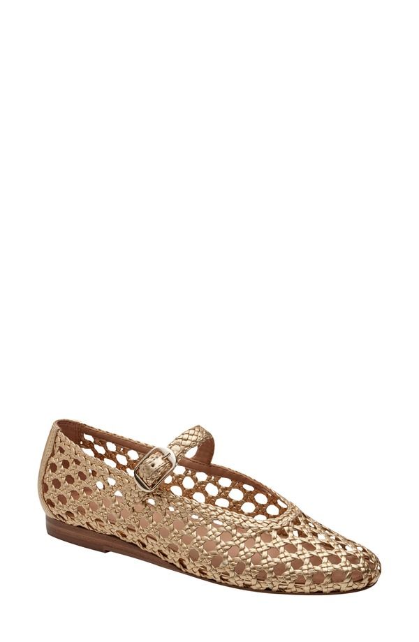 マーク・フィッシャー レディース シューズ パンプス Marc Fisher LTD Evonna Mary Jane Flat Gold ゴールド
