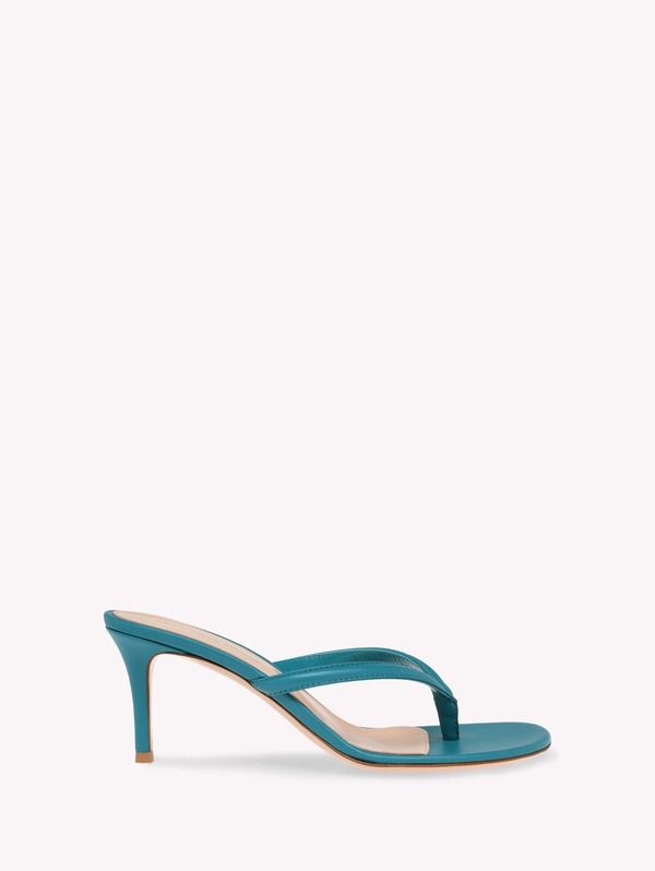 ジャンヴィト ロッシ レディース シューズ サンダル Gianvito Rossi Calypso Sandals Turquoise Nappa ターコイズ