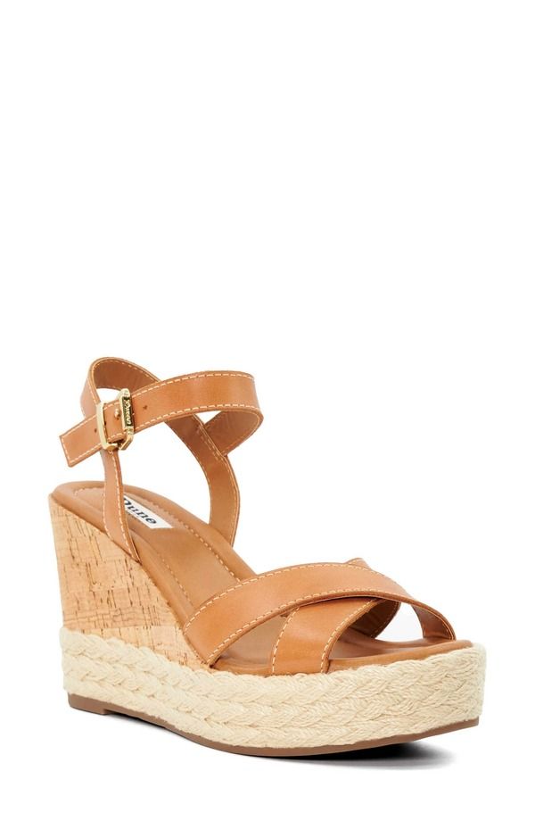 デューンロンドン レディース シューズ ヒール プラットフォーム サンダル Dune London Kindest Platform Wedge Sandal Tan タン