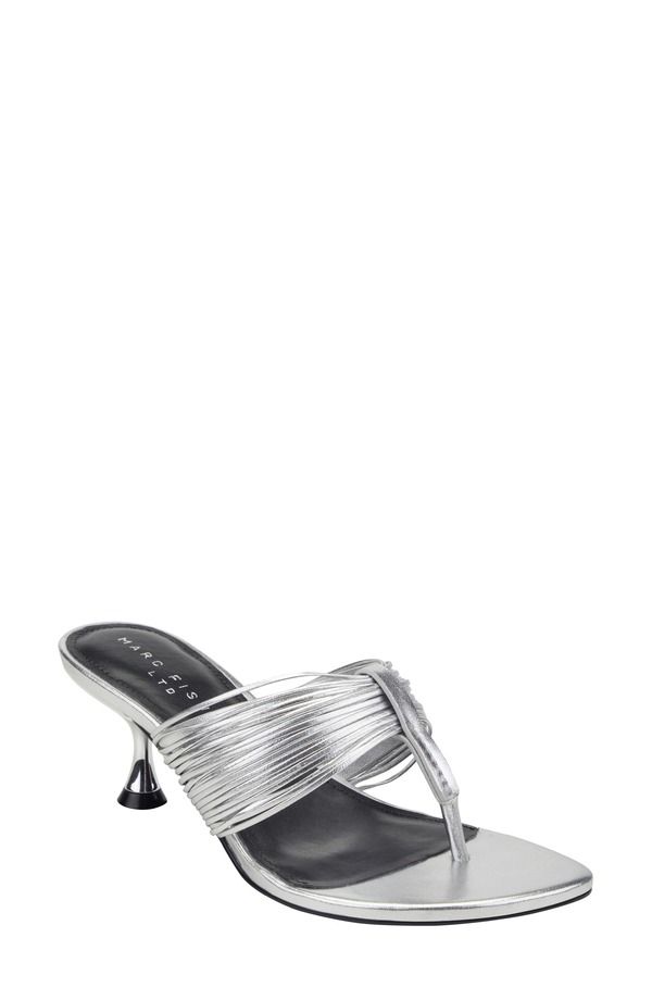 マーク・フィッシャー レディース シューズ ヒール サンダル Marc Fisher LTD Pamilla Sandal Silver シルバー