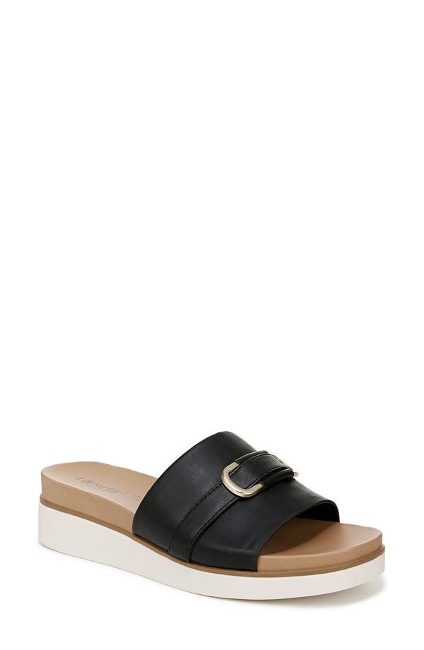 ライフストライド レディース シューズ サンダル プラットフォーム LifeStride Geneieve Platform Sandal Black ブラック