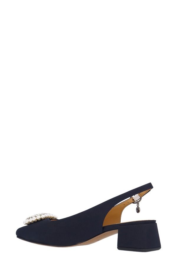 ジェイレニー レディース シューズ ヒール J Reneudora Embellished Slingback Pump Dark Navy ネイビー ジェイレニー レディース シューズ ヒール J Reneudora Embellished Slingback Pump Dark Navy ネイビー
