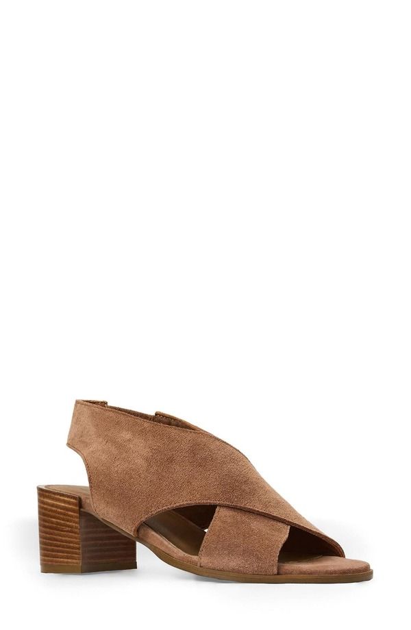 アクアタリア レディース シューズ ヒール サンダル Aquatalia Dovera Weatherproof Sandal Clay Suede