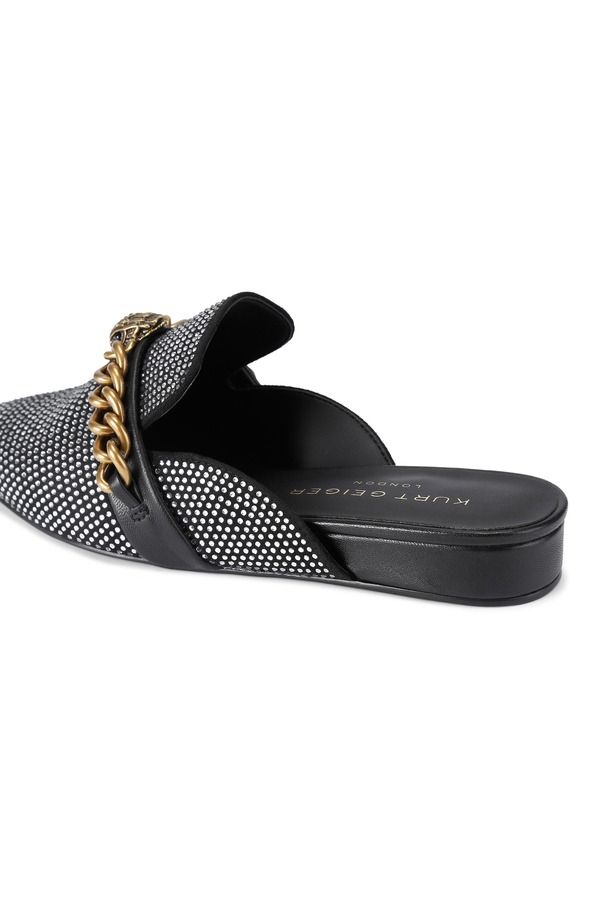 カートジェイガー レディース シューズ ヒール チェルシー ローファー KG Kurt Geiger Kurt Geiger London Chelsea Loafer Mule Charcoal チャコール