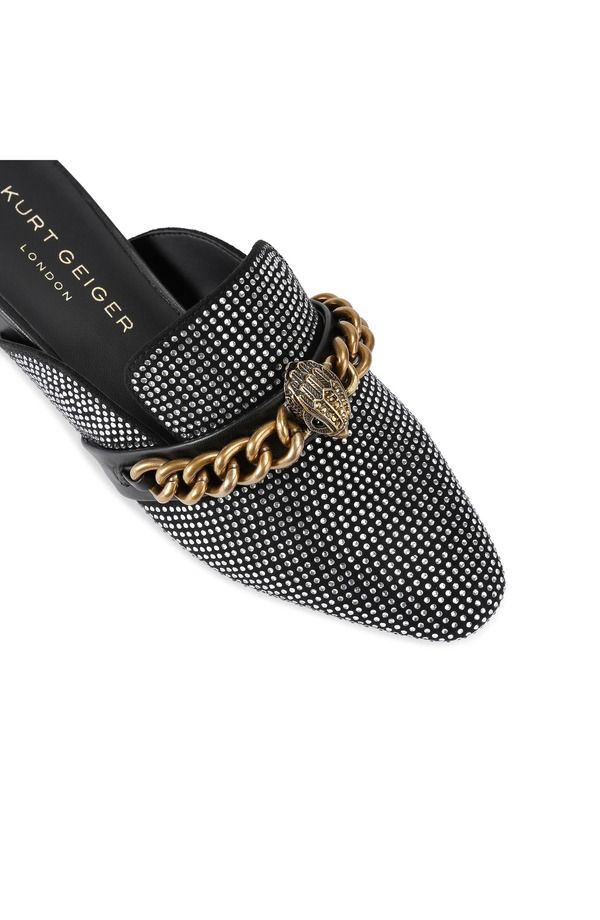 カートジェイガー レディース シューズ ヒール チェルシー ローファー KG Kurt Geiger Kurt Geiger London Chelsea Loafer Mule Charcoal チャコール