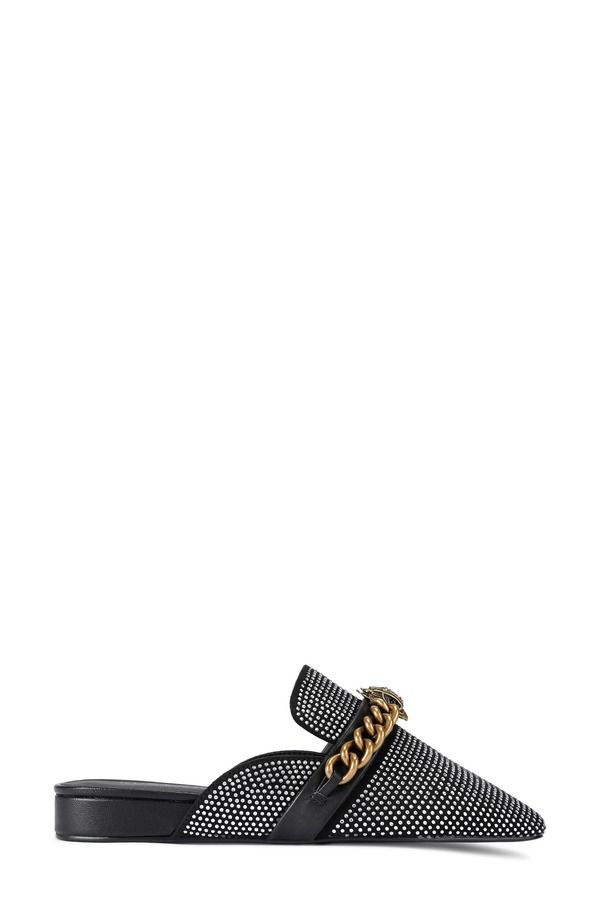 カートジェイガー レディース シューズ ヒール チェルシー ローファー KG Kurt Geiger Kurt Geiger London Chelsea Loafer Mule Charcoal チャコール