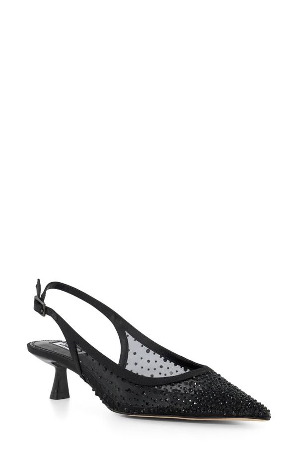 デューンロンドン レディース シューズ ヒール Dune London Ciana Slingback Pointed Toe Kitten Heel Pump Black ブラック