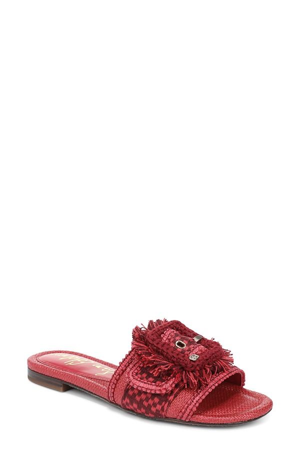 サムエデルマン レディース シューズ サンダル Sam Edelman Bambi Playa Slide Sandal Summered レッド