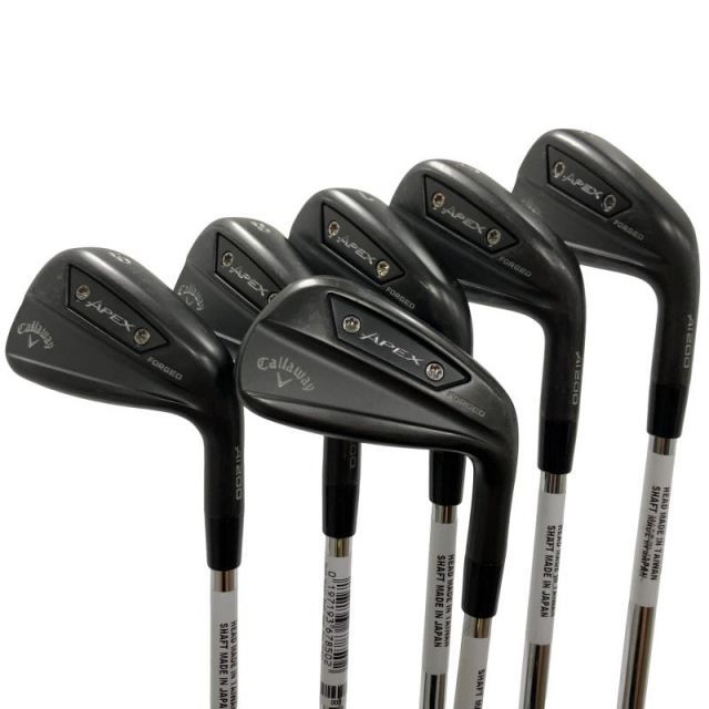 【中古】 キャロウェイ APEX Ai200 BLACK 6S アイアンセット IR NS PRO MODUS3 TOUR105 (フレックスS) メンズ 男性用 右利き 右用 Cランク ゴルフクラブ