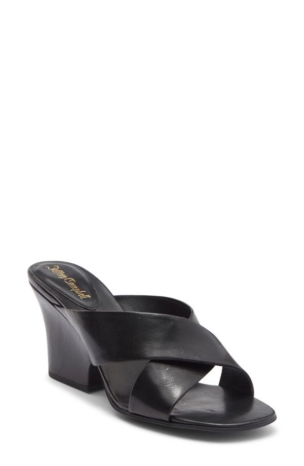 ジェフリー キャンベル レディース シューズ ヒール サンダル Jeffrey Campbell Tetra Slide Sandal Black ブラック