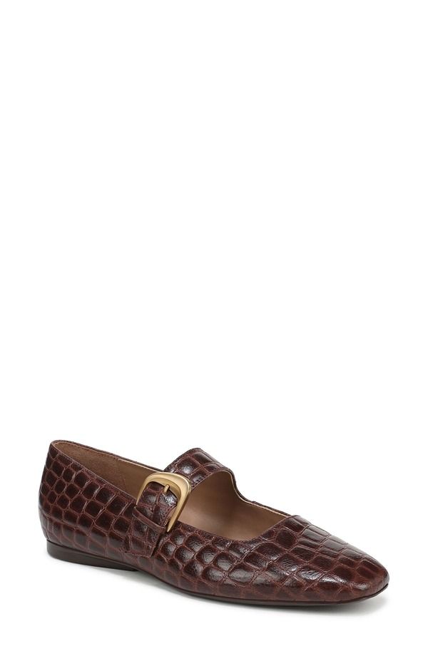 ナチュライザー レディース シューズ パンプス Naturalizer Cosmic Mary Jane Flat Cappuccino Brown ブラウン