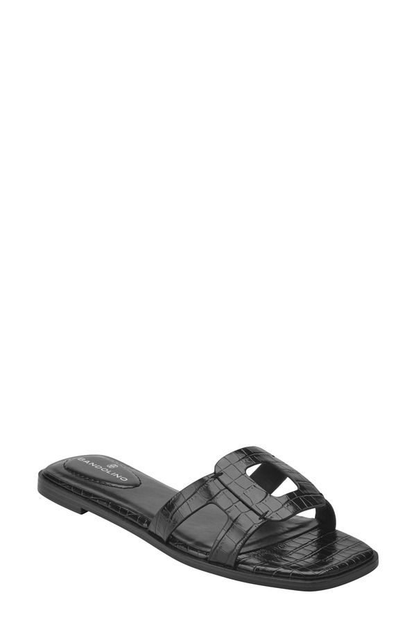 バンドリーノ レディース シューズ サンダル Bandolino Vienma Slide Sandal Black ブラック