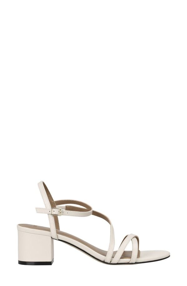 ボス レディース シューズ ヒール サンダル アンクル BOSS Emberlyn Ankle Strap Sandal Off White オフホワイト