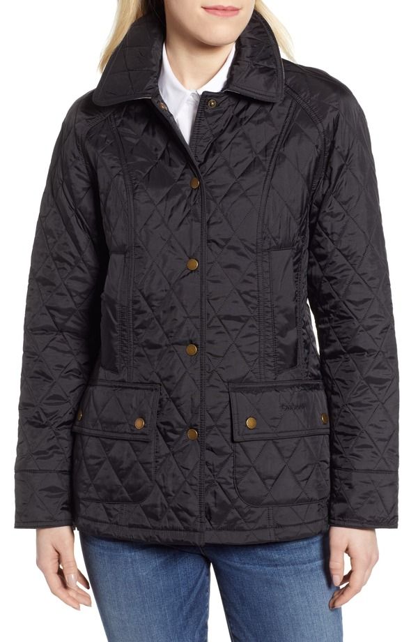 バブアー レディース アウター ジャケット・ブルゾン キルティング Barbour Beadnell Summer Quilted Jacket Black ブラック 44,280円