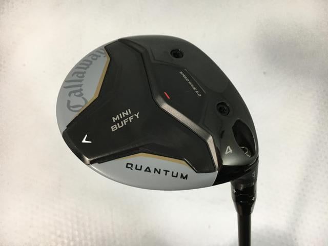 返品OK 【中古ゴルフクラブ】【超美品】キャロウェイ QUANTUM MINI BUFFY (クアンタム ミニ バフィ) フェアウェイ 2026 (日本仕様) ATHLEMAX 50 for Callaway 4W