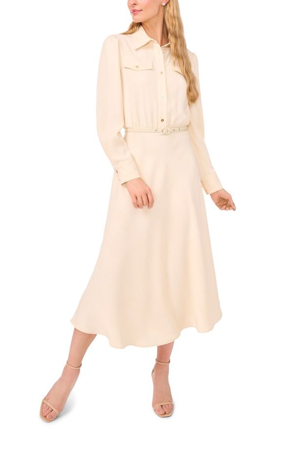 テッドベーカー レディース トップス ワンピース シャツ Ted Baker Isabelle Long Sleeve Shirtdress Rutabaga