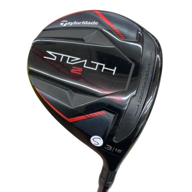 【中古】 テーラーメイド STEALTH2 3W フェアウェイウッド FW TENSEI RED TM50(STEALTH FW) (フレックスS) メンズ 男性用 右利き 右用 Cランク ゴルフクラブ