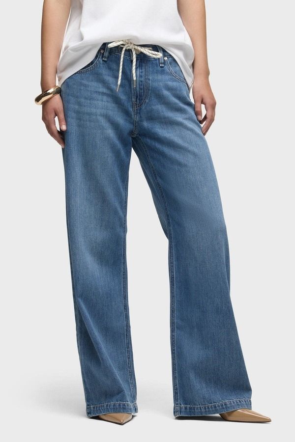 ハドソンジーンズ レディース ボトムス レギンス Hudson Jeans Rylee Loose Drawstring Pant Alloy