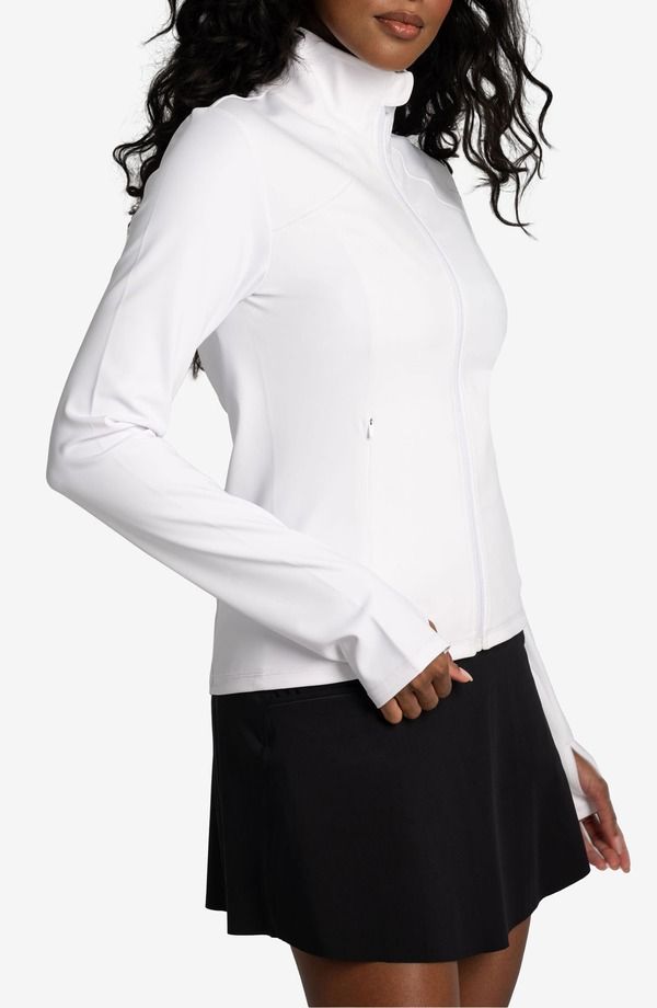 ロル レディース アウター ジャケット・ブルゾン Lole Step Up Jacket White ホワイト