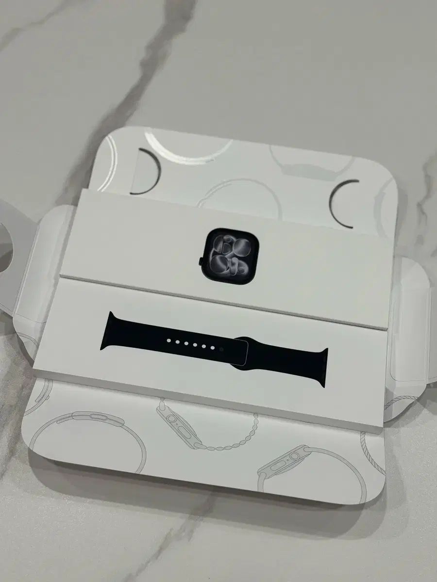 Apple Watch 正規品 ストラップ (ブラック スポーツ バンド)