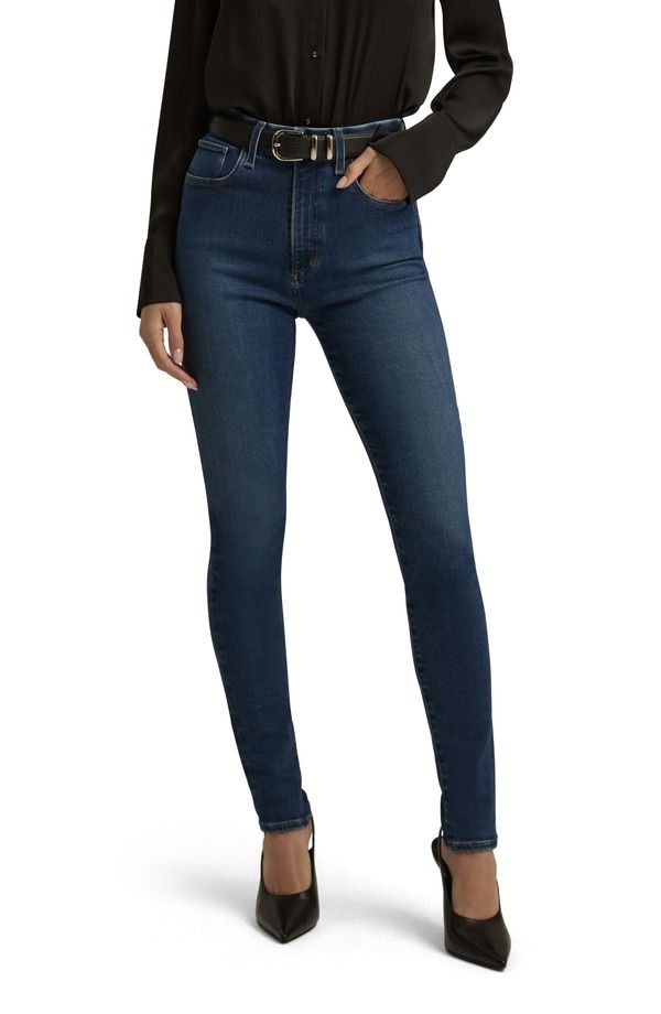 フェイバリット ドーター レディース ボトムス デニムパンツ ハイウエスト ジーンズ Favorite Daughter The Sara Super High Waist Skinny Jeans Charlotte
