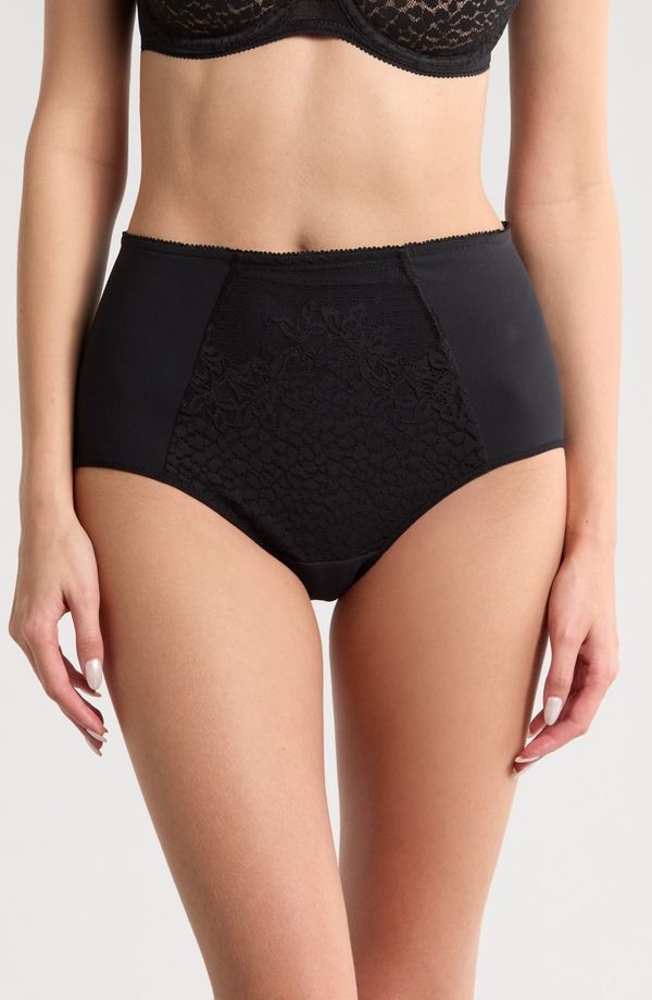 シャンテル レディース アンダーウェア パンツ ハイウエスト Chantelle Lingerie Maris High Waist Support Briefs Black ブラック