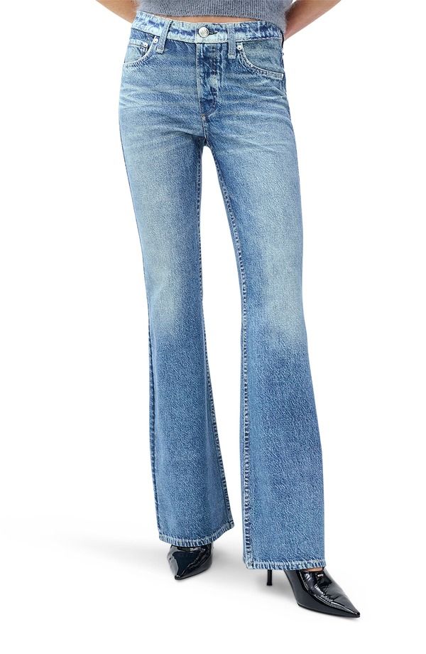 ラグアンドボーン レディース ボトムス レギンス ジーンズ rag bone rb Miramar Ponte Dahlia Mid Rise Flare Jeans Minet