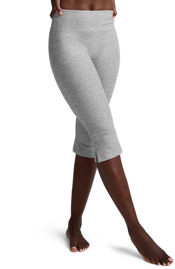 ビヨンドヨガ レディース ボトムス レギンス キャップ Beyond Yoga Space Dye Capri Leggingsilver Mist シルバー