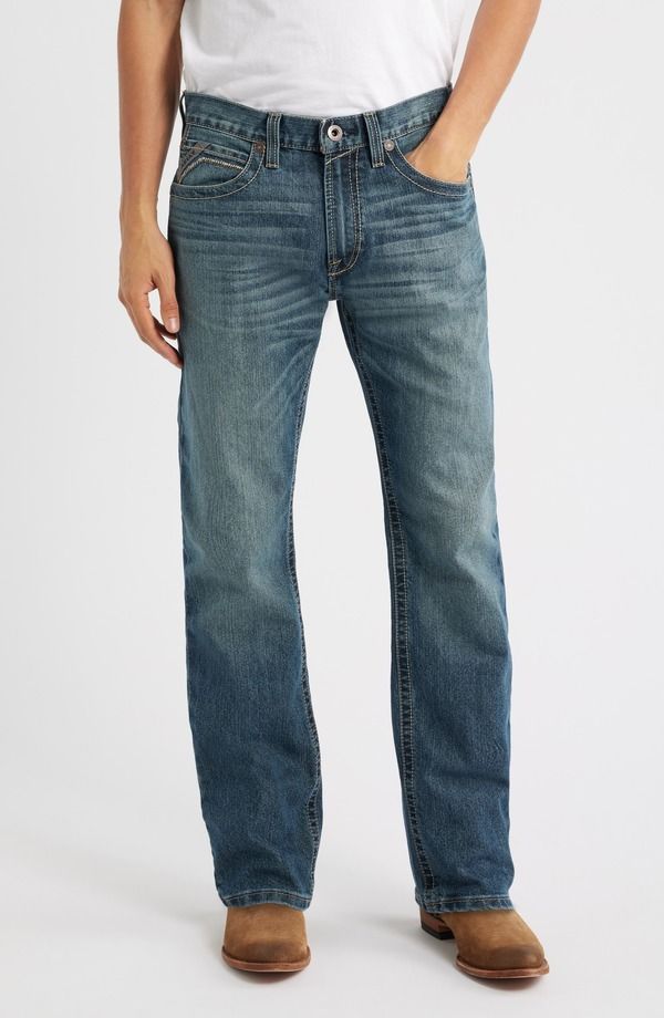 アリアト メンズ ボトムス デニムパンツ ジーンズ Ariat M4 Relaxed Stockton Straight Jeans Kentucky