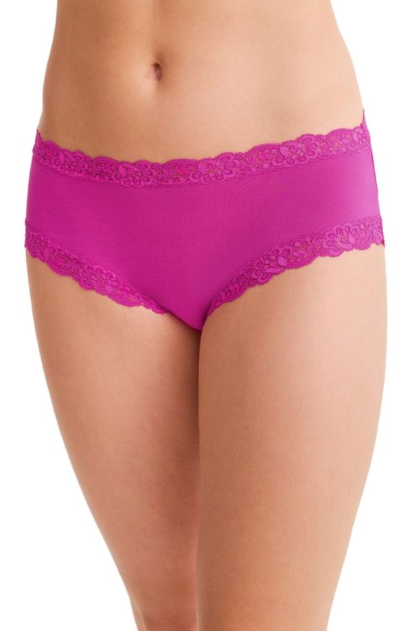 フルート レディース アンダーウェア パンツ ハイウエスト Fleurt Iconic High Waist Boyshorts Passion Fruit