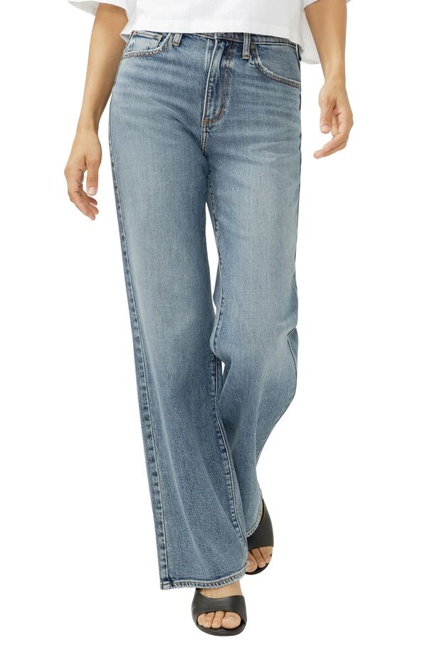 シルバー ジーンズ レディース ボトムス デニムパンツ Silver Jeans Co Highly Desirable Trouser Jeans London