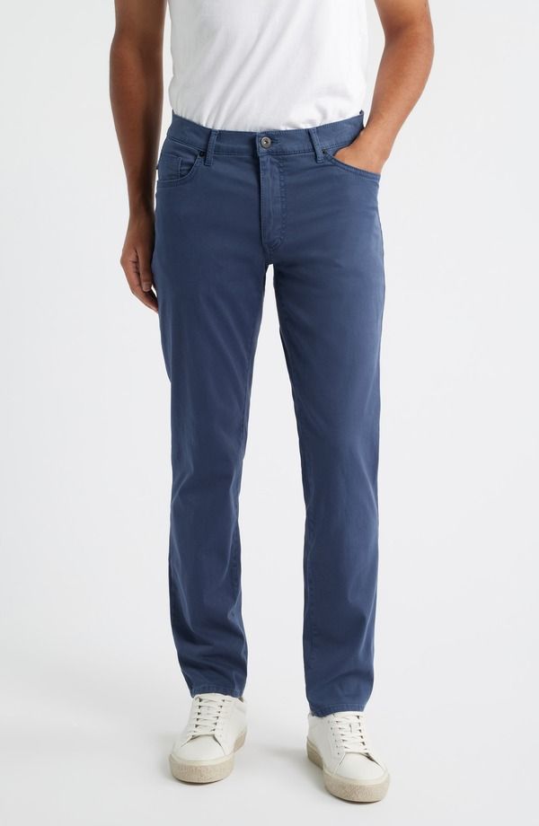 ブラックス メンズ ボトムス カジュアルパンツ コットン Brax Cadiz Stretch Cotton Pants Universe