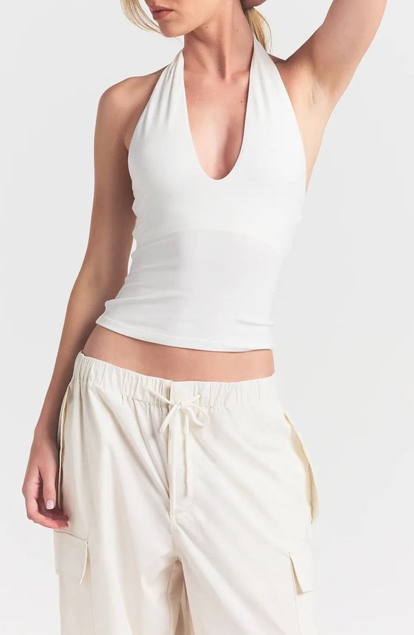 スキムズ レディース トップス シャツ ホルター SKIMSmooth Layers Halter Neck Camisolegret