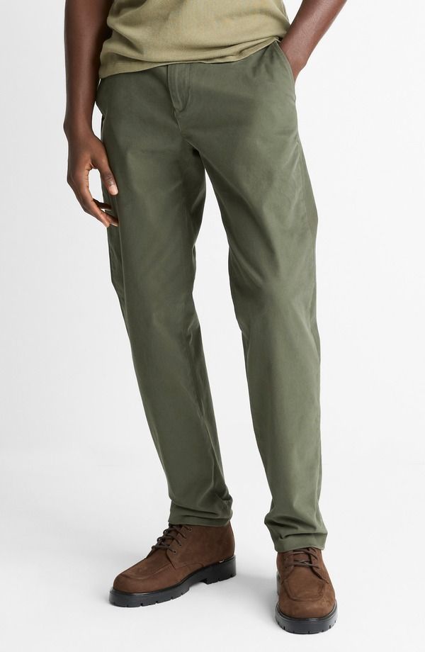 ヴィンス メンズ ボトムス カジュアルパンツ コットン Vince Owen Stretch Cotton Chinosycamore