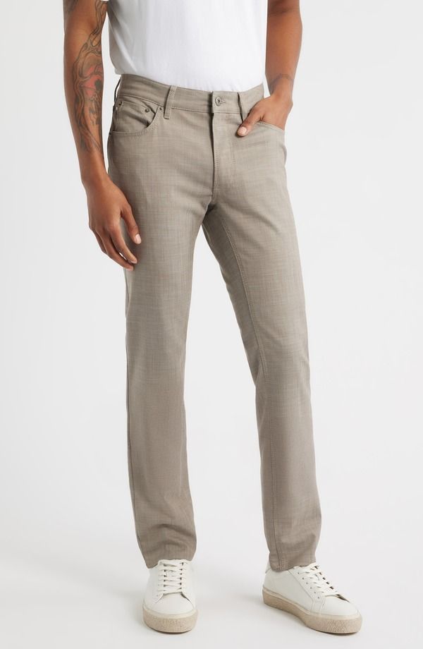 ブラックス メンズ ボトムス カジュアルパンツ Brax Chuck Stretchambray 5Pocket Pants Nougat