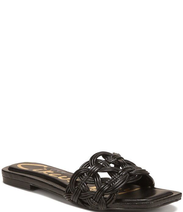 サムエデルマン レディース シューズ パンプス サンダル Circus NY by Sam Edelman Salma Woven Slide Sandals Black ブラック 21,445円