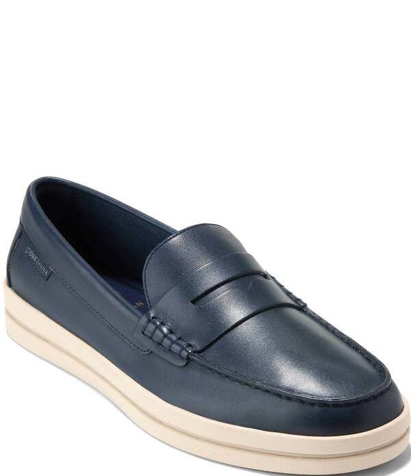 コールハーン メンズ シューズ スリッポン・ローファー Cole Haan Mens Pinch LongWeeknder Penny Loafers Navy BlazerAngora ネイビー