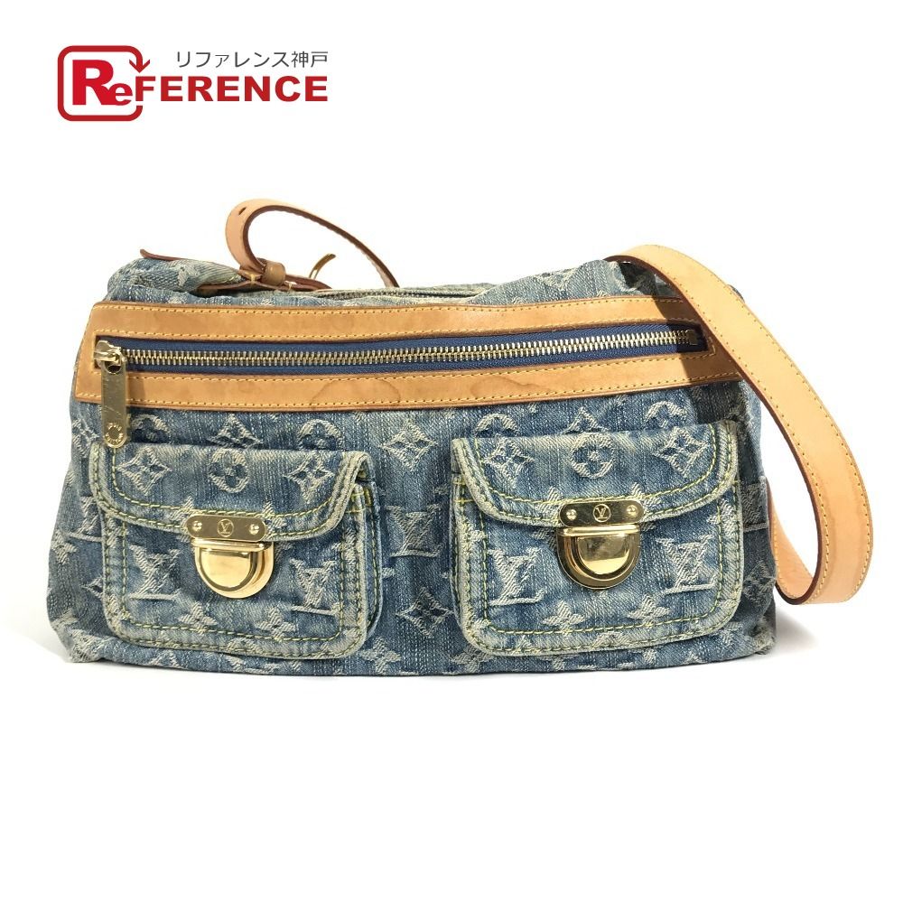 LOUIS VUITTON ルイヴィトン ショルダーバッグ バギーPM バギー PM M95049 モノグラムデニム ブルー