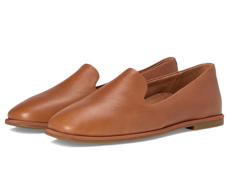 バイオニック レディース シューズ スリッポン・ローファー VIONIC Willa 20 LoaferMoc Shoes Tan Tumbled Leather タン