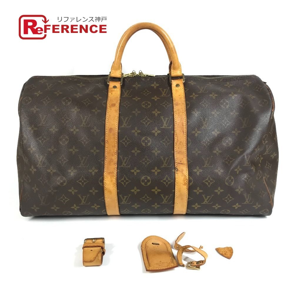 LOUIS VUITTON ルイヴィトン ボストンバッグ キーポル50 キーポル 50 M41426 モノグラムキャンバス ブラウン